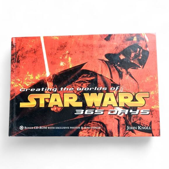 Star Wars Creating the Worlds 365 Days Hardcover Art Book w/ Bonus CD - Picture 1 of 6